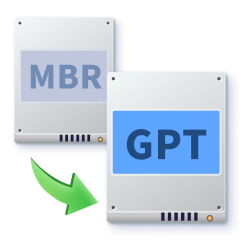 MBRからGPTへの変換